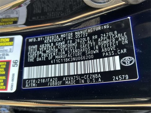 Used 2022 Toyota Camry LE image 16