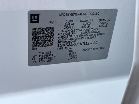 Used 2019 GMC Yukon XL SLT w/ HD Trailering Package image 31
