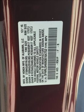 Used 2016 Honda Odyssey EX-L image 22