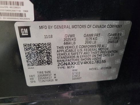 Used 2019 Chevrolet Equinox LT image 33
