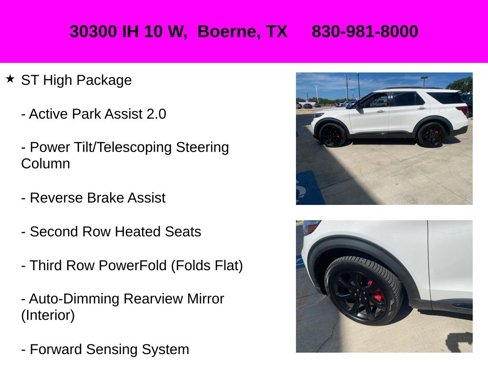 Used 2021 Ford Explorer ST w/ Equipment Group 401A image 34