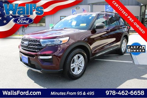 Certified 2022 Ford Explorer XLT w/ Equipment Group 202A image 1