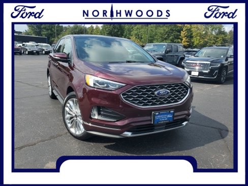 Certified 2022 Ford Edge Titanium w/ Equipment Group 301A image 1