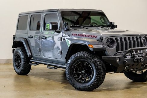 Used 2022 Jeep Wrangler Unlimited Rubicon w/ Steel Bumper Group image 28