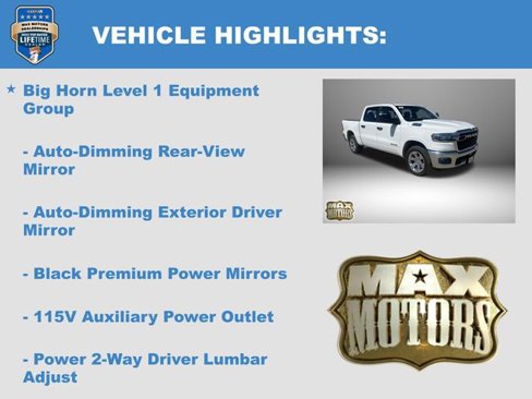 New 2025 RAM 1500 Big Horn image 11