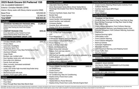 Used 2025 Buick Encore GX Preferred w/ Advanced Technology Package image 4