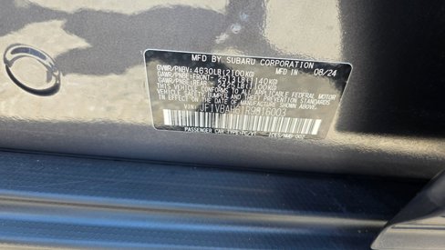 Used 2024 Subaru WRX Premium w/ Popular Package #1A image 26