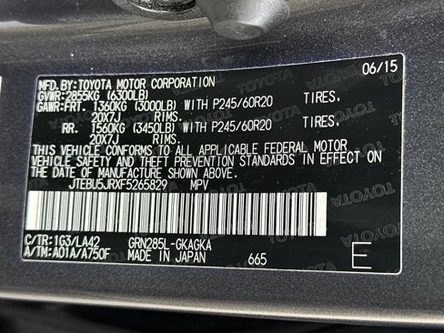 Used 2015 Toyota 4Runner 4WD image 33