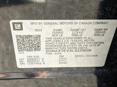 Used 2020 Chevrolet Equinox LT w/ Driver Convenience Package image 22