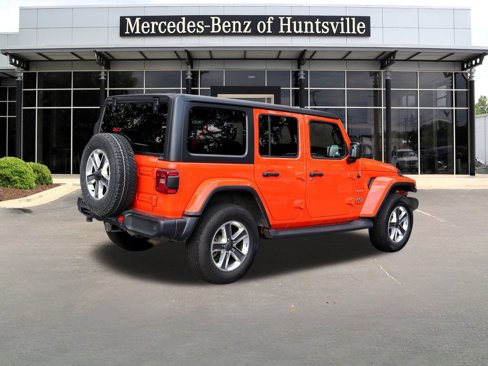 Used 2020 Jeep Wrangler Unlimited Sahara w/ LED Lighting Group image 3