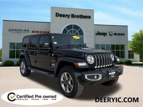 Certified 2020 Jeep Wrangler Unlimited Sahara image 1
