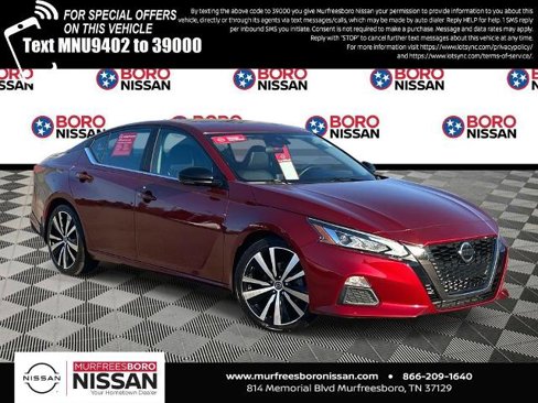 Certified 2020 Nissan Altima 2.0 SR image 1