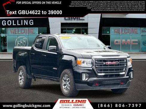 Certified 2022 GMC Canyon AT4 w/ Trailering Package image 1