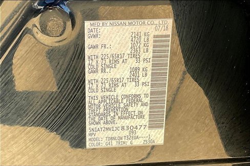 Used 2018 Nissan Rogue SV image 35