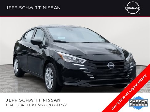 Certified 2025 Nissan Versa S w/ Trunk Package image 1