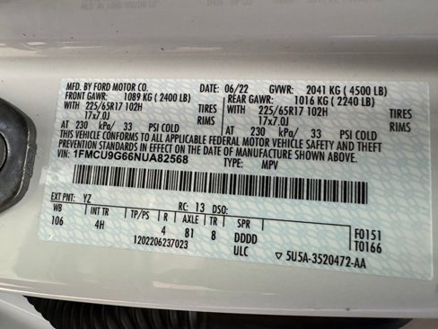 Certified 2022 Ford Escape SE w/ Cold Weather Package image 30
