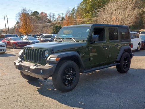 Certified 2023 Jeep Wrangler Unlimited Sport image 1
