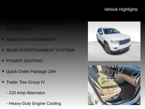 Used 2013 Jeep Grand Cherokee Limited w/ Trailer Tow Group IV image 4