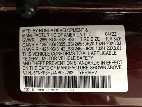 Used 2022 Honda Pilot Special Edition image 19