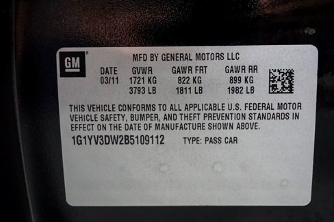 Used 2011 Chevrolet Corvette Grand Sport w/ Preferred Equipment Group image 23