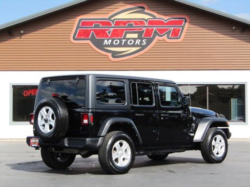 Used 2021 Jeep Wrangler Unlimited Sport w/ Uconnect 4C Nav & Sound Group image 5