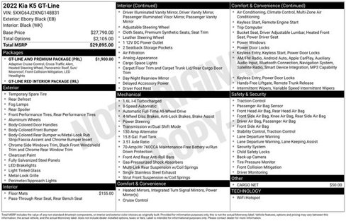 Used 2022 Kia K5 GT-Line w/ GT-Line Awd Premium Package image 38