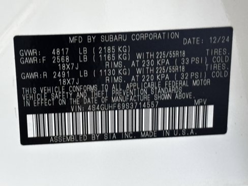 Certified 2025 Subaru Crosstrek 2.5i Sport w/ Crosstrek Mirror Package image 25