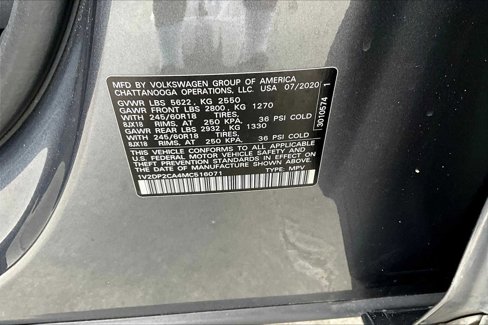 Used 2021 Volkswagen Atlas SE image 36