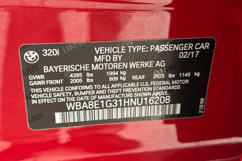 Used 2017 BMW 320i Sedan image 21
