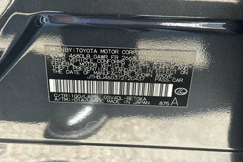 Used 2007 Lexus ES 350 image 34