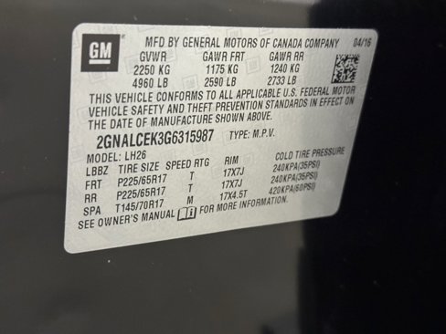 Used 2016 Chevrolet Equinox LT w/ Convenience Package image 23