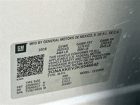Used 2019 Chevrolet Equinox LT image 30