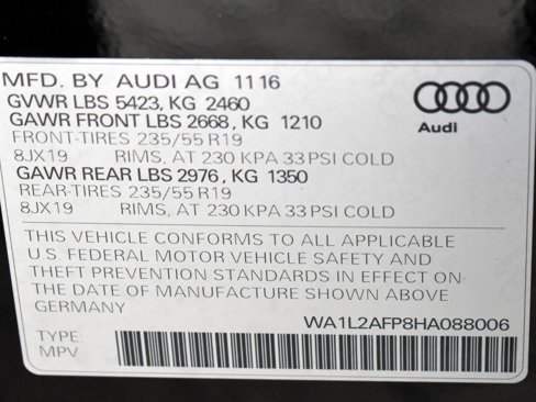Used 2017 Audi Q5 2.0T Premium Plus w/ Technology Package image 56