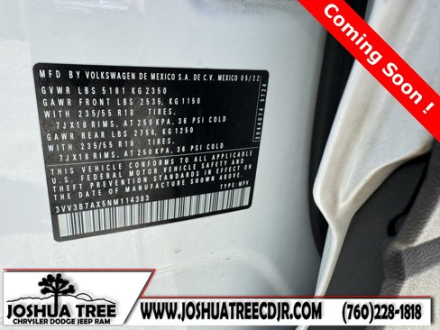Used 2022 Volkswagen Tiguan SE image 36
