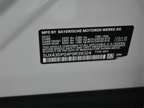 Certified 2023 BMW X3 sDrive30i w/ Convenience Package image 18