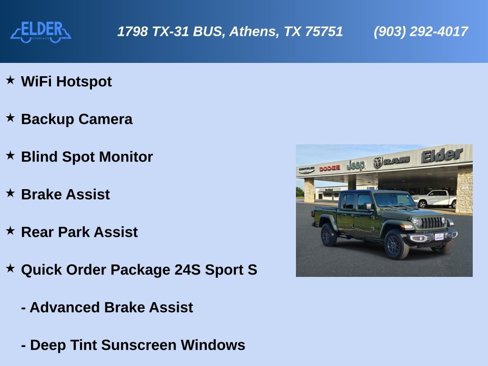 Used 2024 Jeep Gladiator Sport image 7