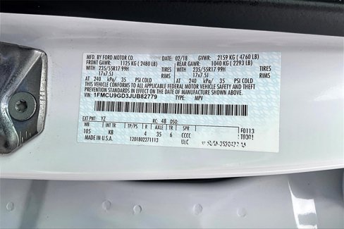 Used 2018 Ford Escape SE image 35