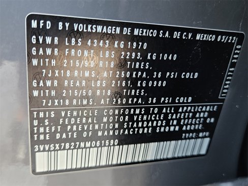 Used 2022 Volkswagen Taos SE w/ IQ.Drive SE Package image 26