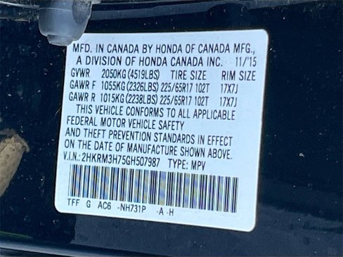 Used 2016 Honda CR-V EX-L image 30