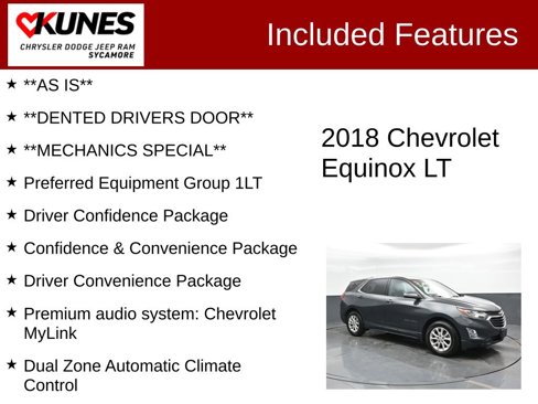 Used 2018 Chevrolet Equinox LT image 3