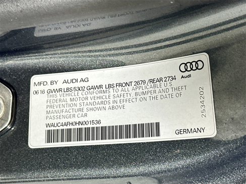Used 2017 Audi S5 3.0T Cabriolet w/ Technology Package image 31