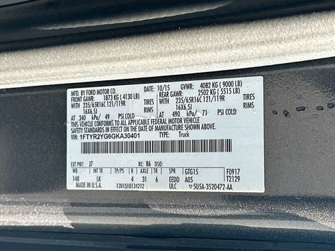 Used 2016 Ford Transit 250 148 Low Roof image 39