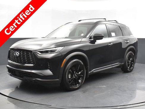 Certified 2025 INFINITI QX60 Luxe w/ Black Edition image 2
