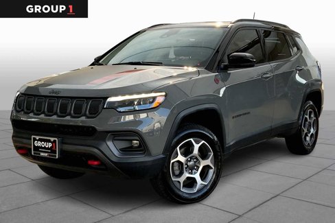 Certified 2022 Jeep Compass Trailhawk w/ Trailhawk Elite Group image 1