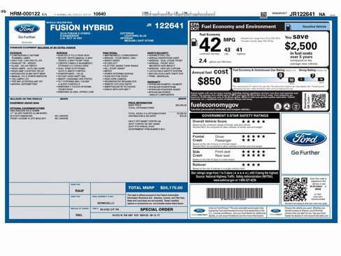 Used 2018 Ford Fusion S image 2