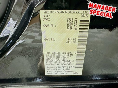 Used 2023 Nissan Altima 2.5 SV image 30