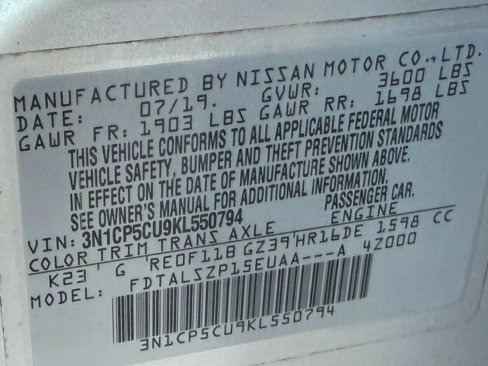 Used 2019 Nissan Kicks SV image 13