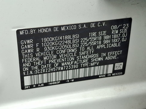 Used 2024 Honda HR-V Sport image 28