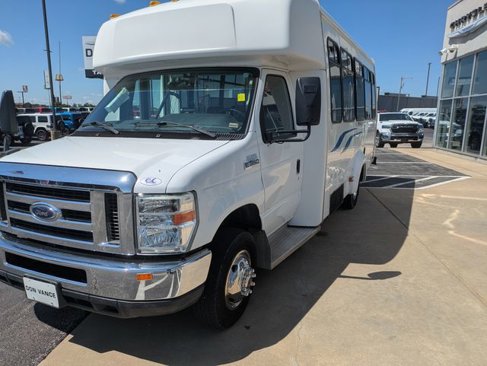 Used 2012 Ford E-350 and Econoline 350 Super Duty w/ Shuttle Bus Prep Pkg image 2