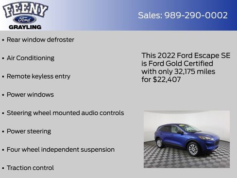 Used 2022 Ford Escape SE image 13